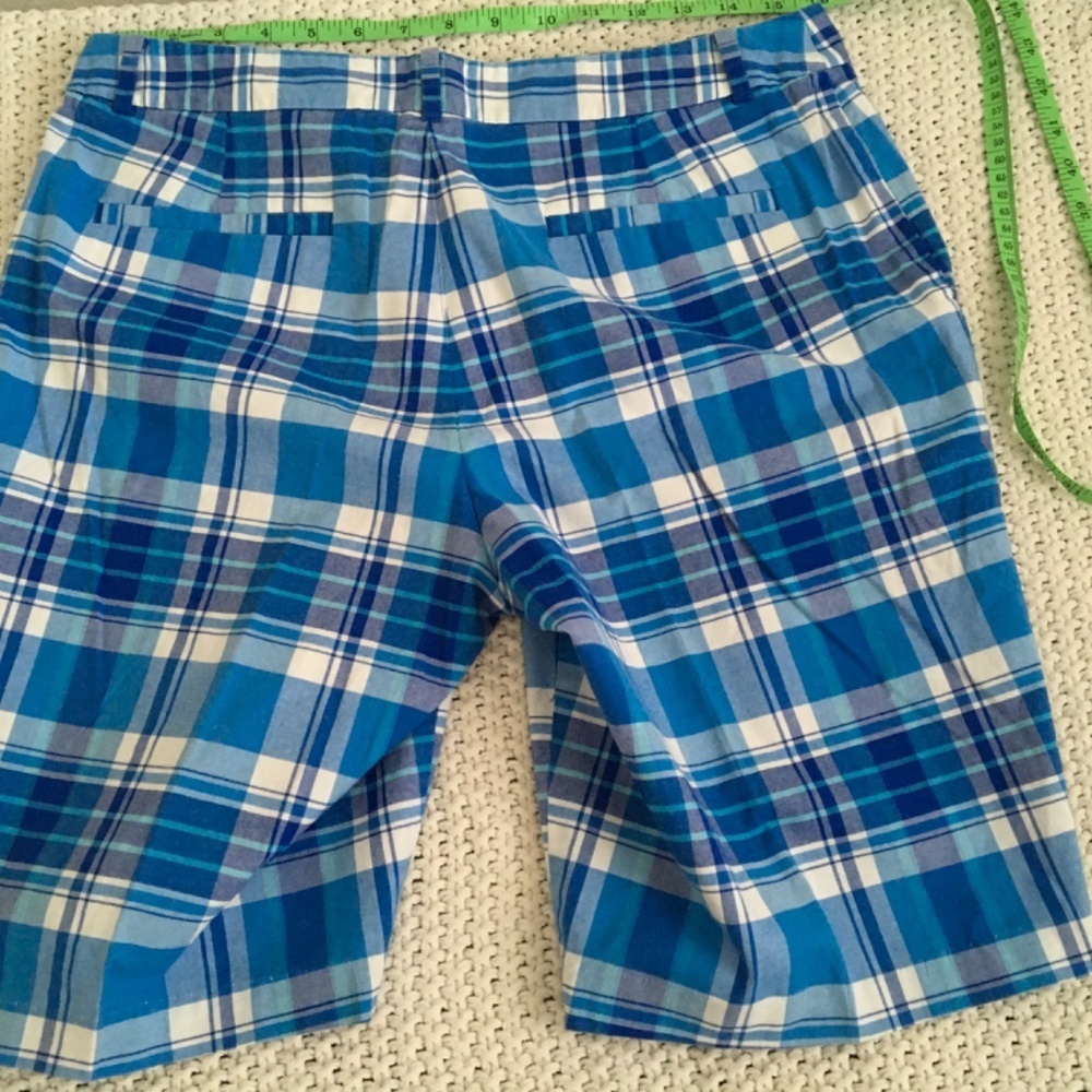 Ralph Lauren checkered Bermuda Golf Shorts woman size 8 - Picture 5 of 8
